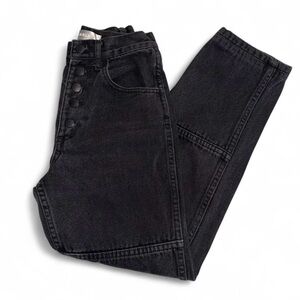 Classic Black Straight Leg Jeans for Women